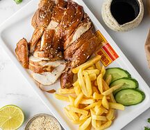 Комбо Курица по-гонконгски с картофелем фри