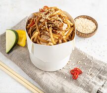 Вок с курицей