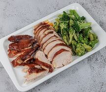 Комбо Курица по-гонконгски с брокколи