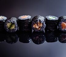 Мини ролл со снежным крабом