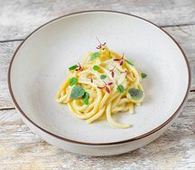 Спагетти с сыром