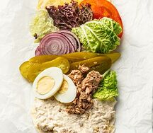 Пита-тост с тунцом