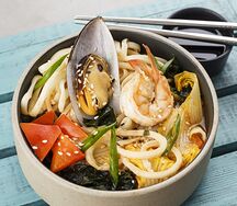Рамен с морепродуктами