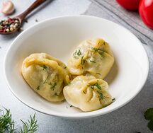 Манты с говядиной