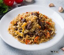 Чайханский плов с ягненком