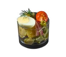 Салат Нисуаз со скумбрией