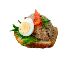 Брускетта с тунцом