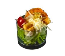 Салат Цезарь с креветкой