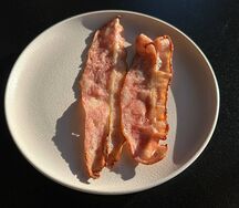Бекон жареный