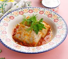Мясные голубцы с рисом