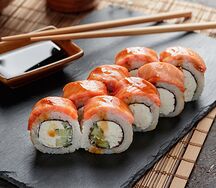 Запечённая Филадельфия с лососем