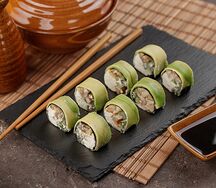 Авокадо роллы с угрём