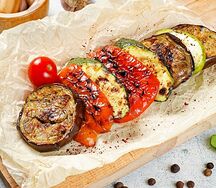 Овощи на углях