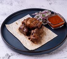 Шашлык из бараньей мякоти