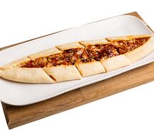 Пиде с курицей в азиатском соусе