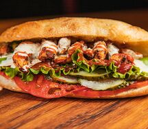 Донер в пите с курицей