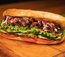 Донер в пите с говядиной