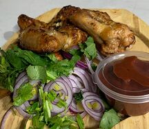 Шашлык из куриного крыла