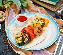 Шашлык из овощей