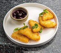 Жареный сыр Сулугуни