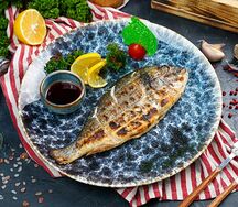 Дорадо на гриле