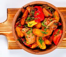 Оджахури с курицей