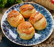 Самса с говядиной 1 шт