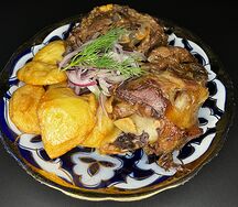 Казан кебаб из баранины