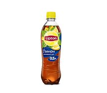 Lipton черный чай с лимоном 