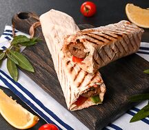 Люля-кебаб в лаваше