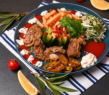 Казан-кебаб с говядиной и картофелем на выбор 