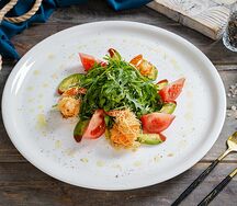 Салат Креветки с авакадо