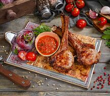 Шашлык из телячьей корейки