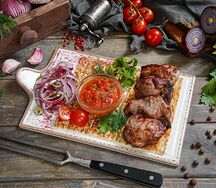 Шашлык из бараньей мякоти