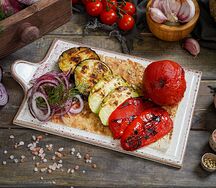 Овощи на углях