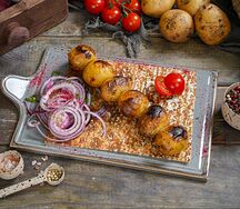 Молодой картофель в тандыре