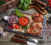 Шашлык из телячьей мякоти