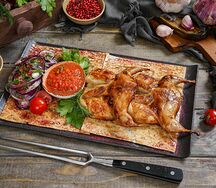 Перепелки на углях 