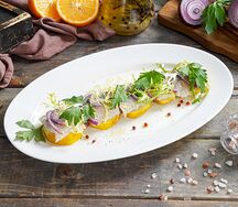 Сельдь с картофелем