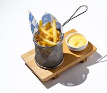 Картофель фри с трюфельным маслом