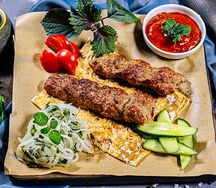 Люля-кебаб из куриного мяса