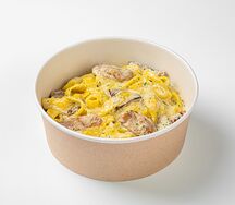 Тальятелле с белыми грибами