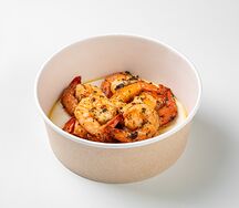 Креветки в чесночном масле