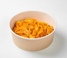 Тальятелле с лососем