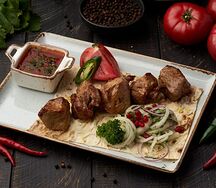 Шашлык из cвинoй шейки