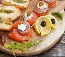 Семга слабосолёная