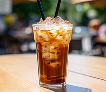 Бабл ти с кофе