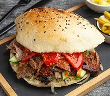 Донар из говядины в пите