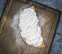 Вафля со сливками