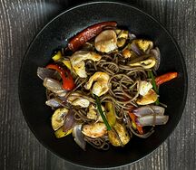 Соба с креветками